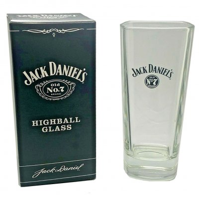 Jack Daniels No.7 highball drinkglas