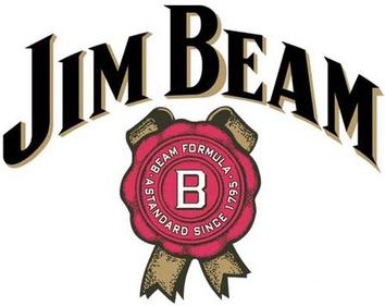 Jim Beam whiskeyglas logo