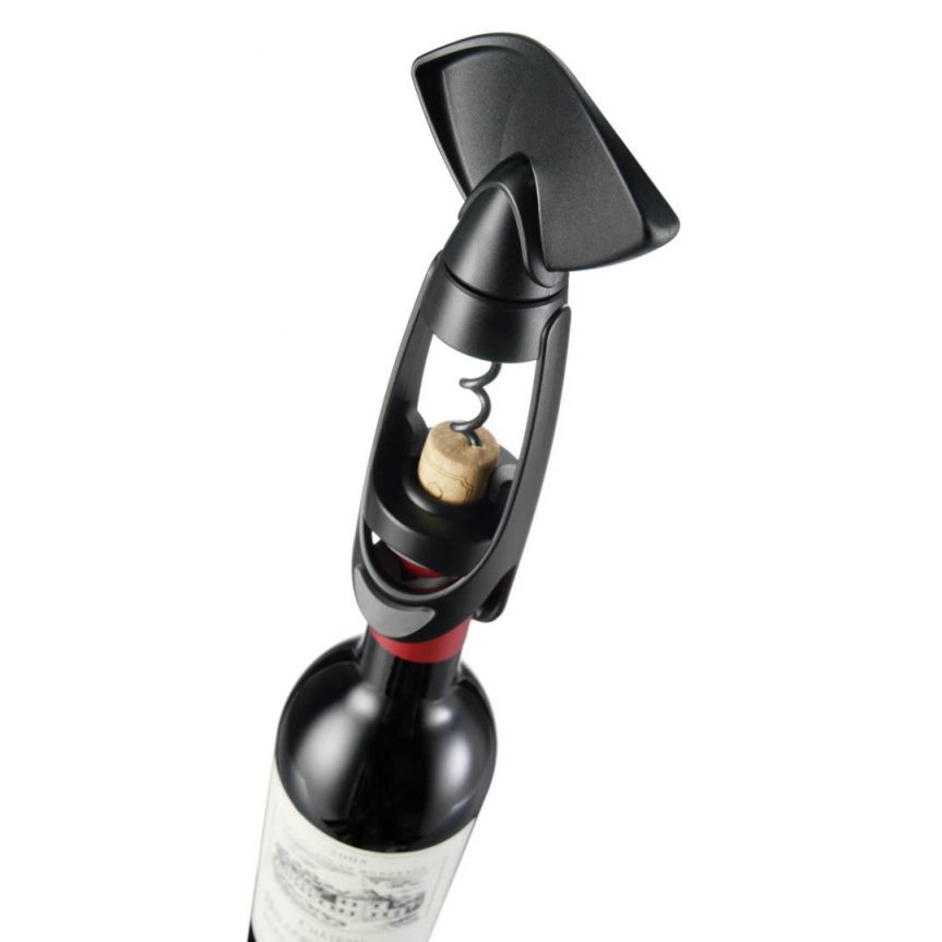 Zoom bild av Korkskruv Twister Vacu Vin svart