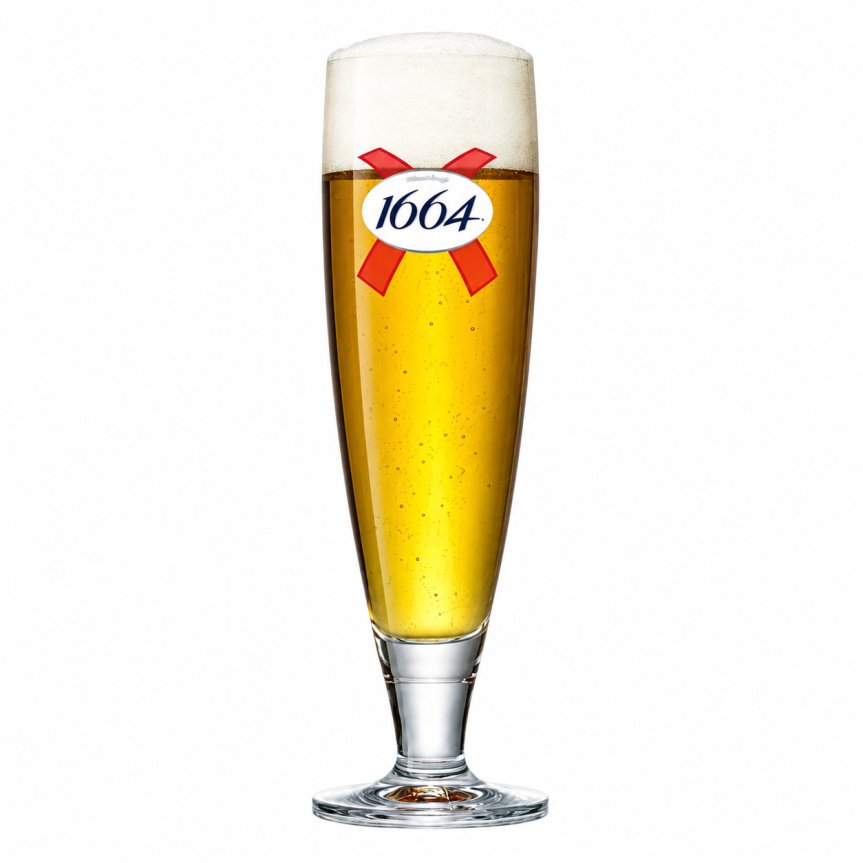 Zoom bild av Kronenbourg 1664 ölglas 40 cl