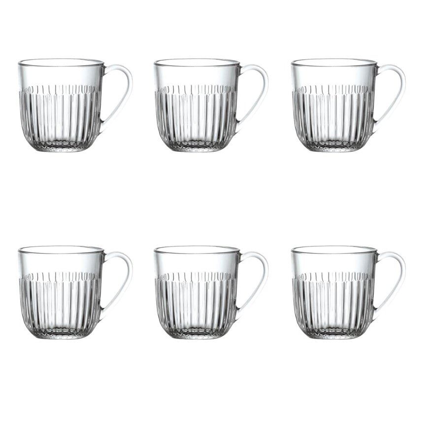 Zoom bild av La Rochère Ouessant kaffeglas med öra 27 cl – 6-pack