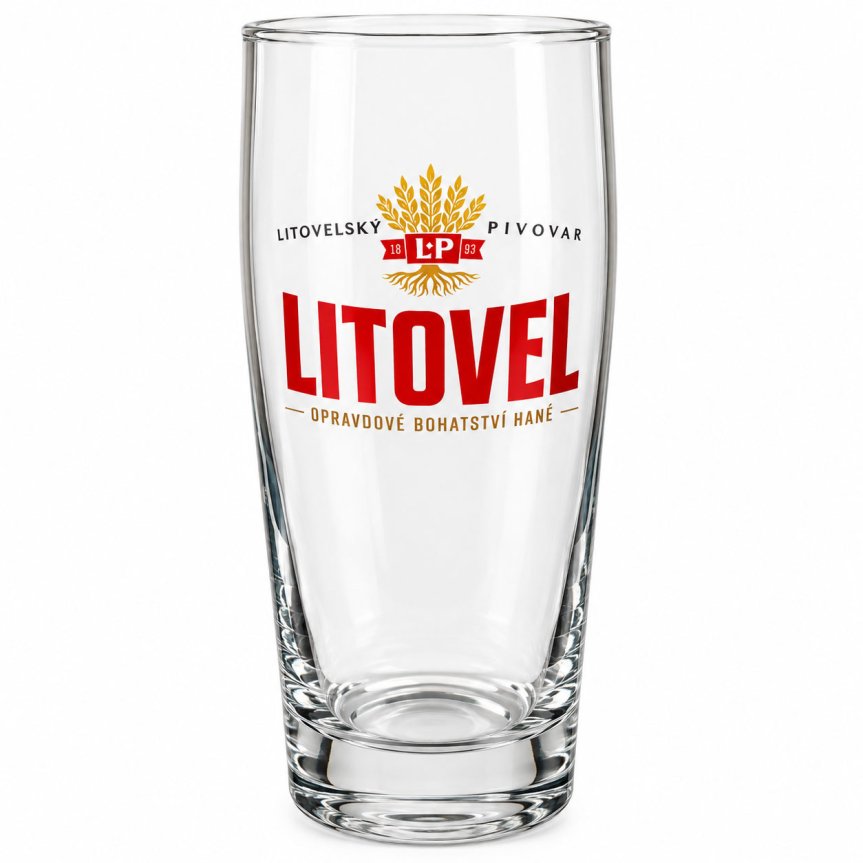Zoom bild av Litovel ölglas 50 cl