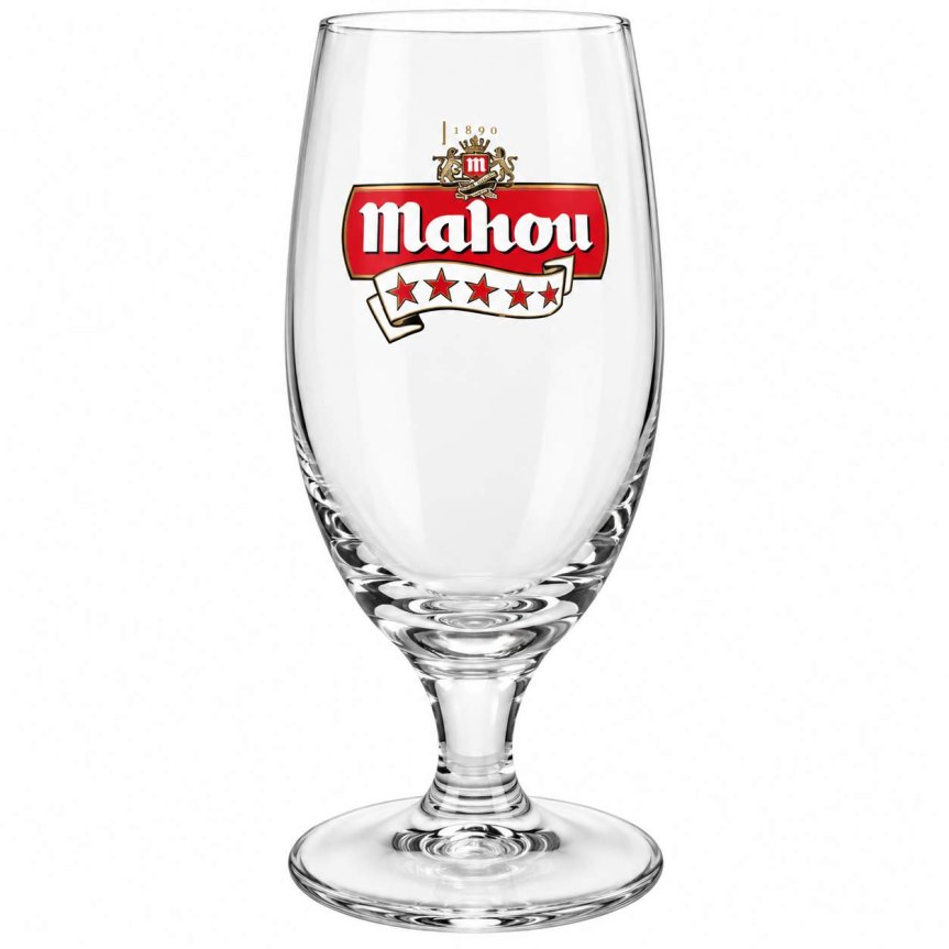 Zoom bild av Mahou ölglas 40 cl