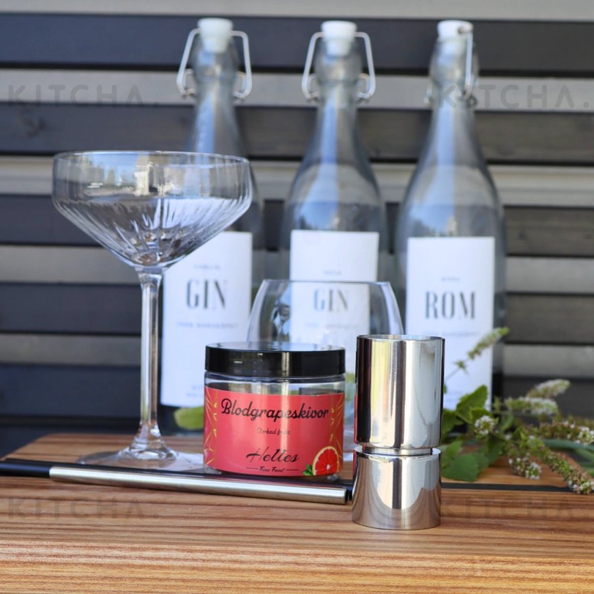 Mätglas rostfritt 2-4 cl