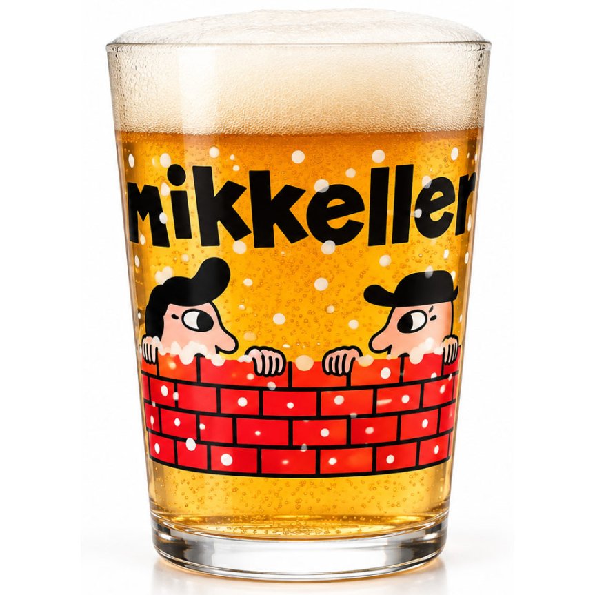 Zoom bild av Mikkeller ölglas 40 cl