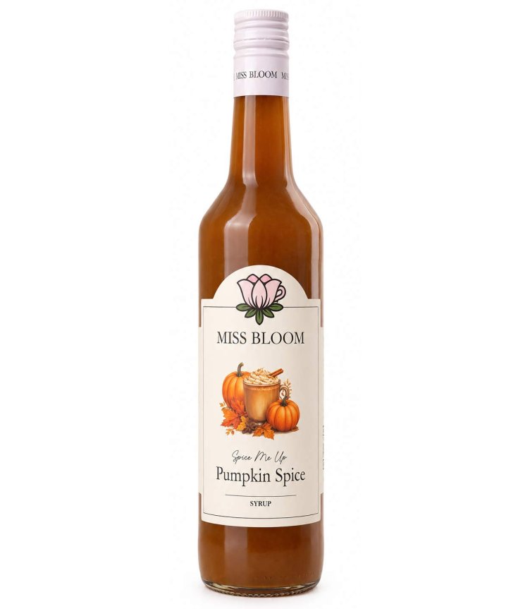 Zoom bild av Miss Bloom Pumpkin Spice Syrup – 50 cl
