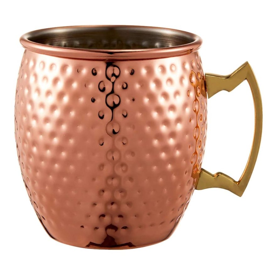 Zoom bild av Moscow Mule kopparmugg hamrad 45 cl