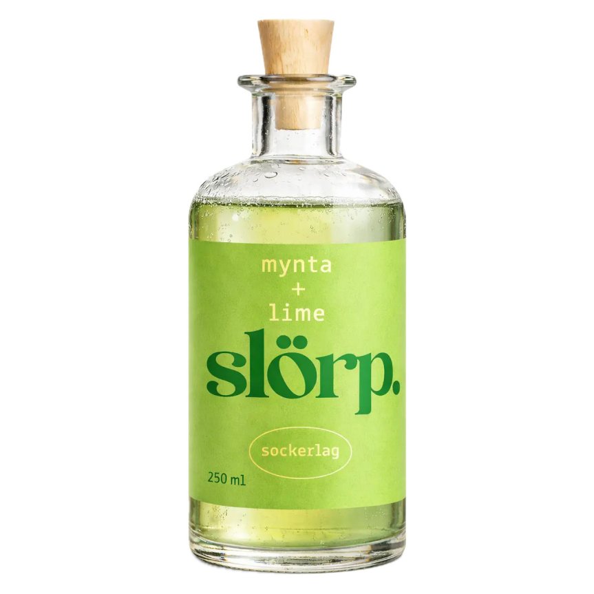 Slörp Sockerlag Mynta + Lime