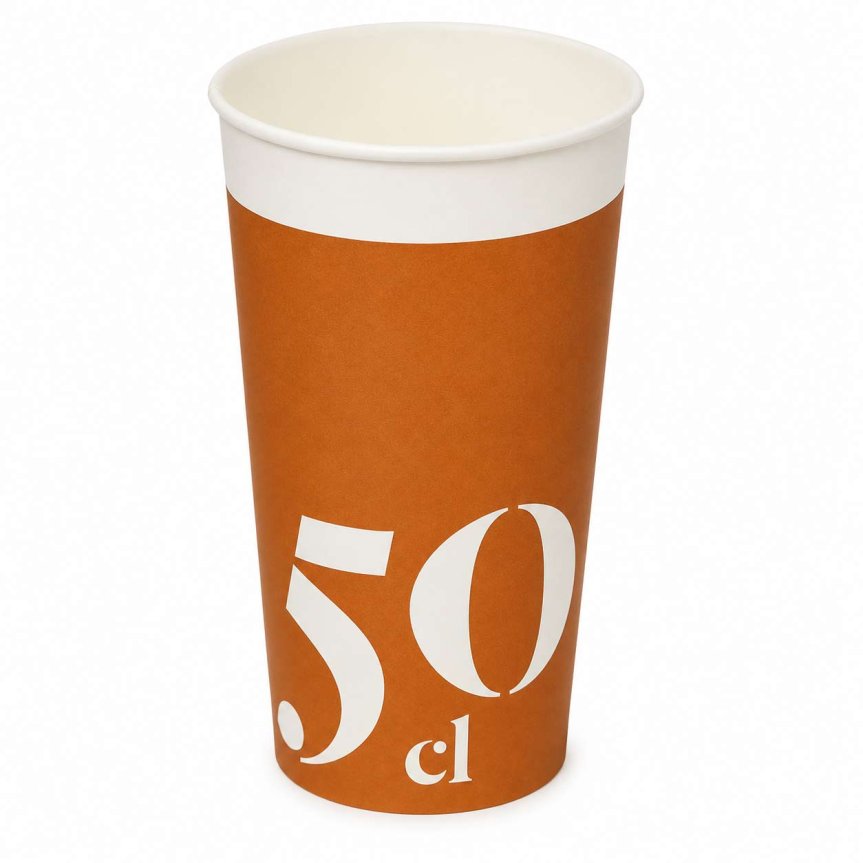 Zoom bild av Ölglas i papper 50 cl 50-pack