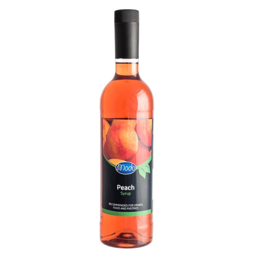 Persikosyrup Modo 75 cl PET-flaska