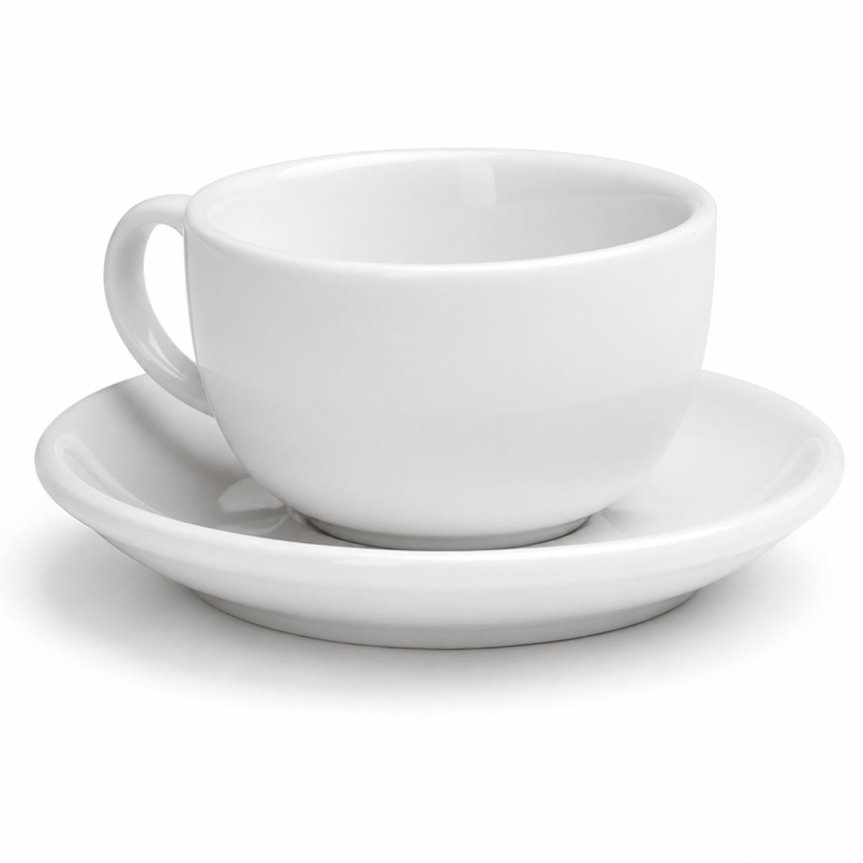 Zoom bild av Retro Espressokopp med fat 2-pack