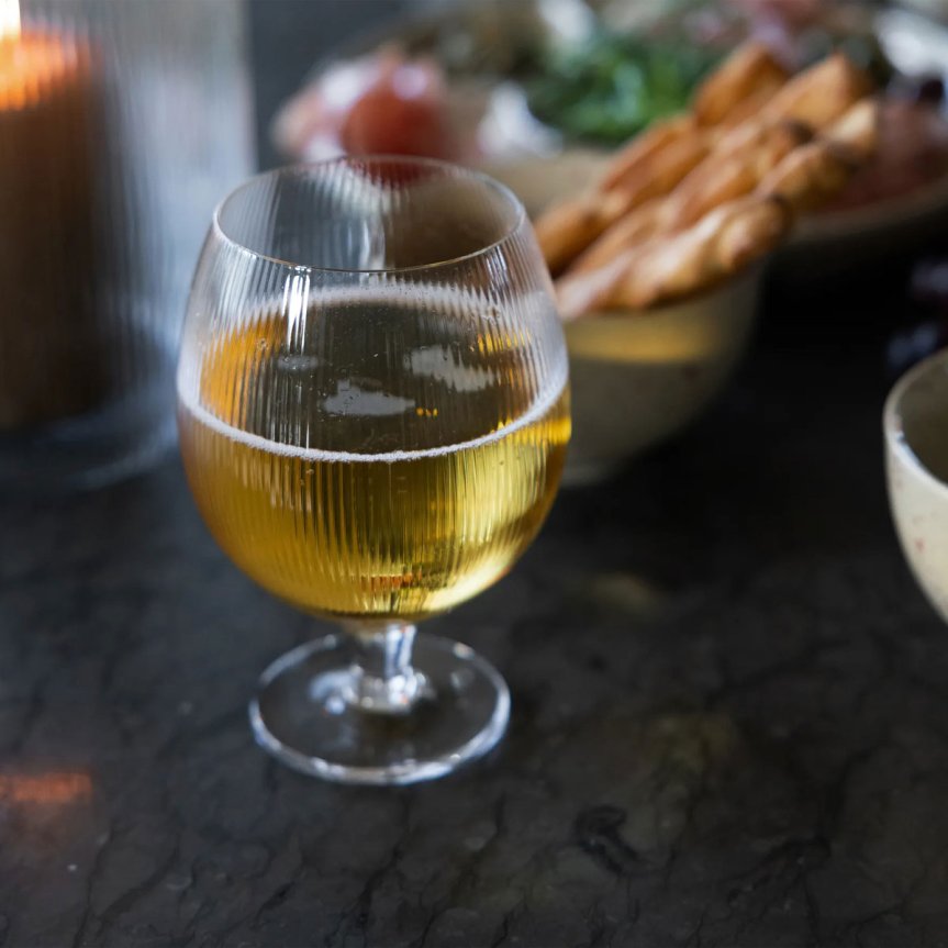 Blanka ölglas 2-pack