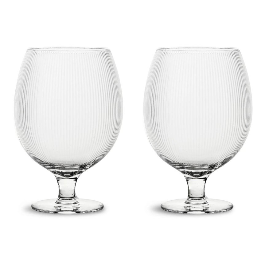 Blanka ölglas 2-pack