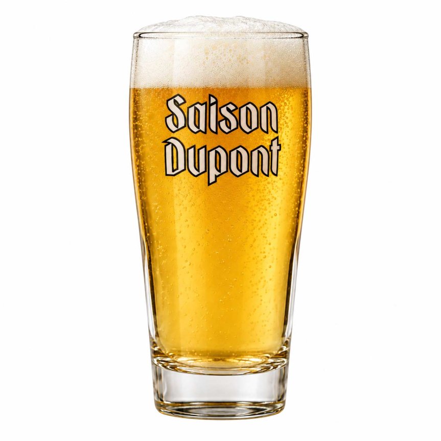 Zoom bild av Saison Dupont ölglas 33 cl