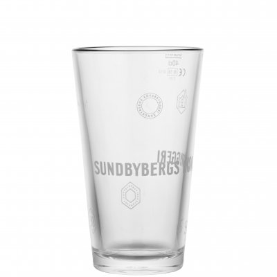 Sundbybergs köksbryggeri beer glass 40 cl