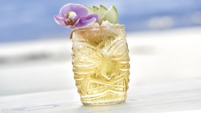Tiki DOF cocktailglas