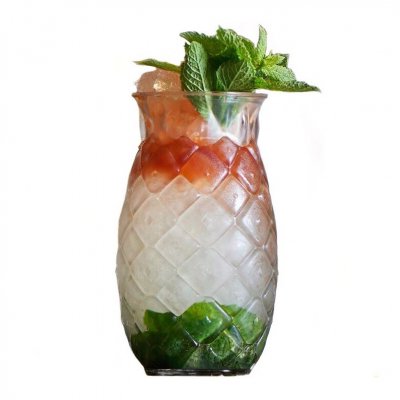 Tiki Pineapple cocktail glass 50 cl