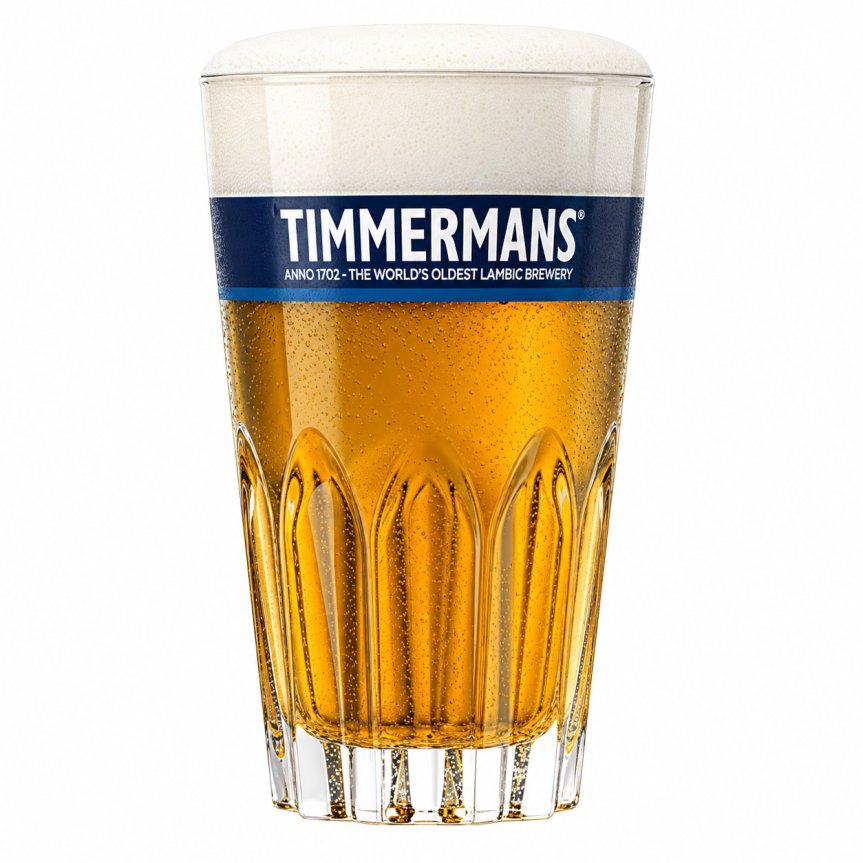 Zoom bild av Timmermans Gueuze ölglas