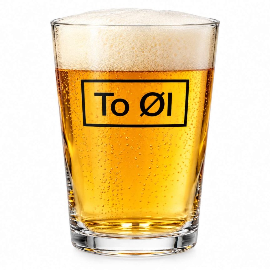 Zoom bild av To Øl Bodega ölglas 40 cl