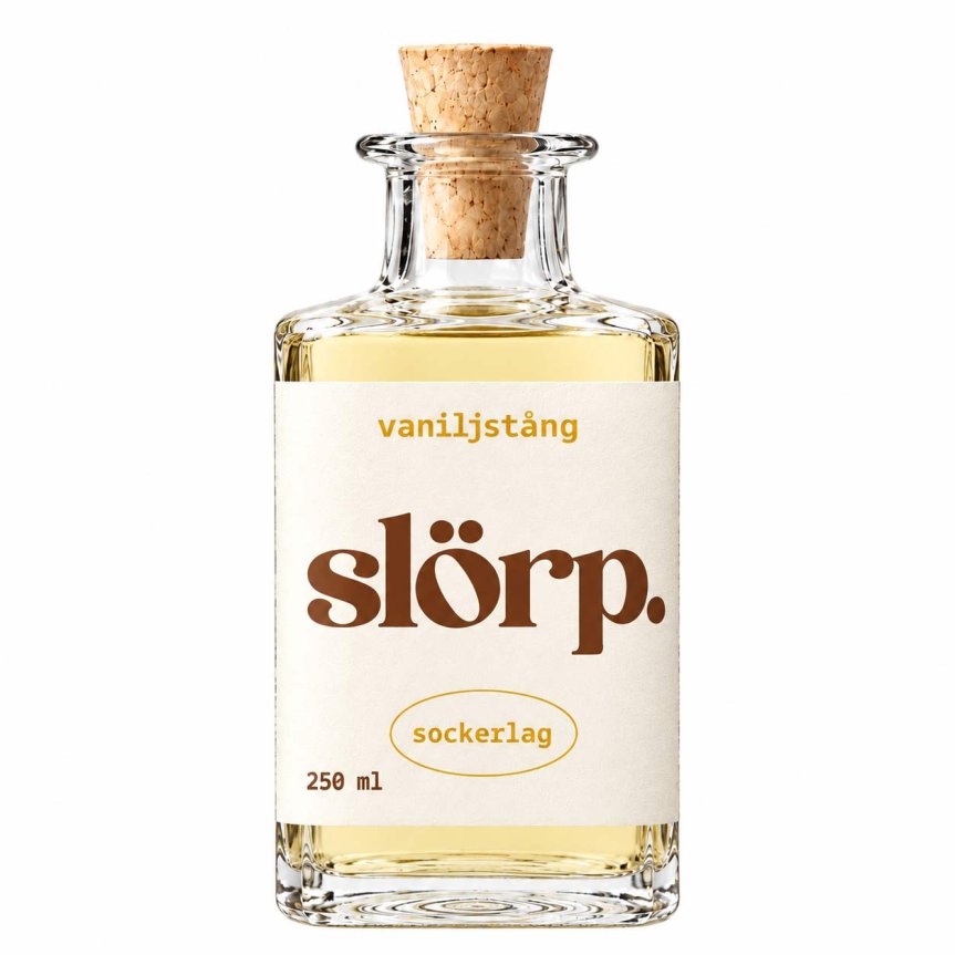 Zoom bild av Slörp Sockerlag Vaniljstång 25 cl