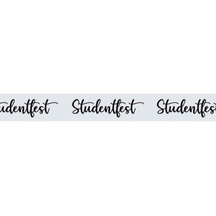 Varningstejp Studentfest 6 meter