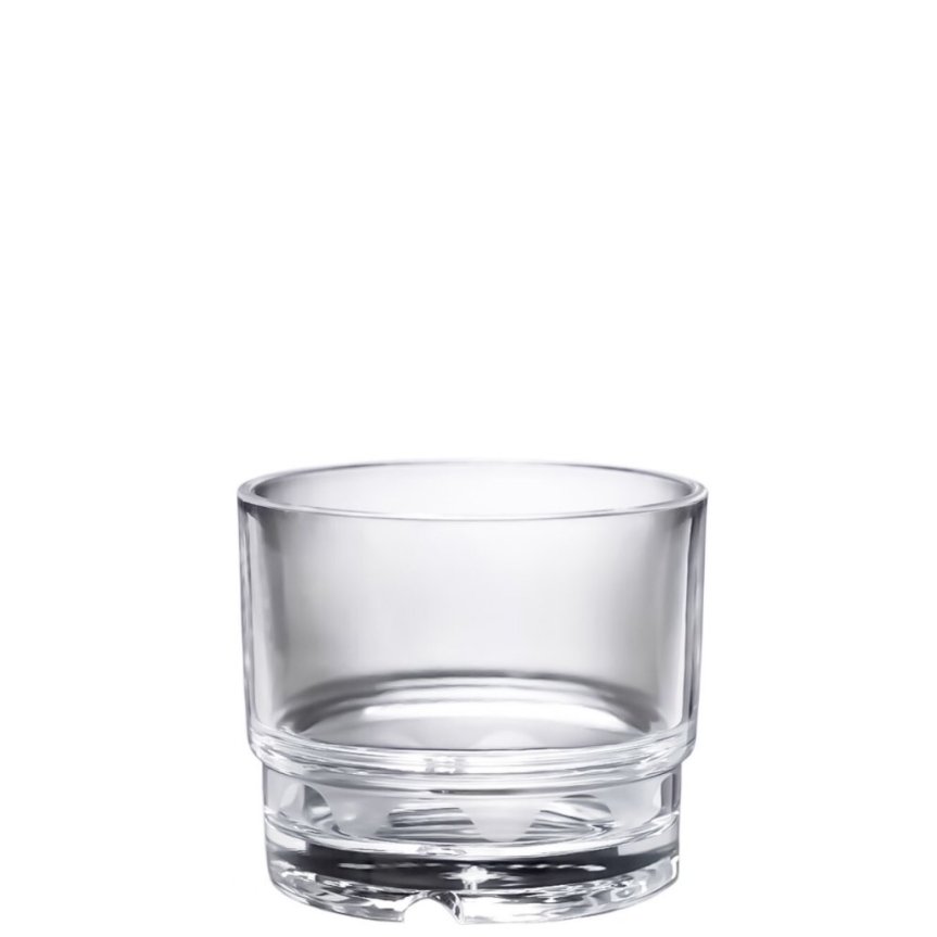 Whiskeyglas i plast 15 cl