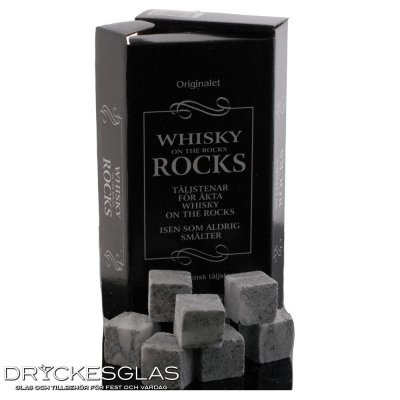 Whiskystenar Whisky on the rocks täljsten