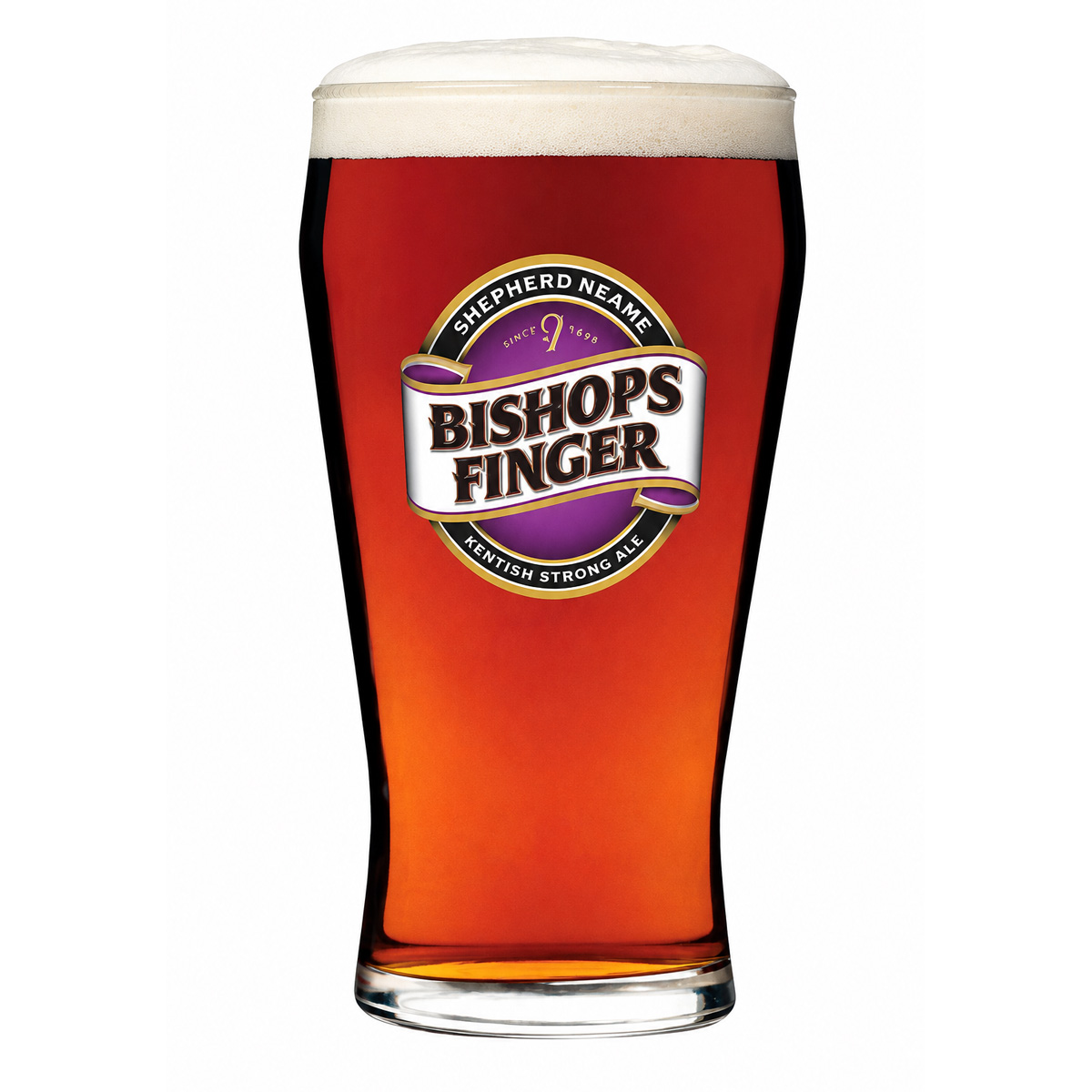 Bishops Finger &ouml;lglas pint