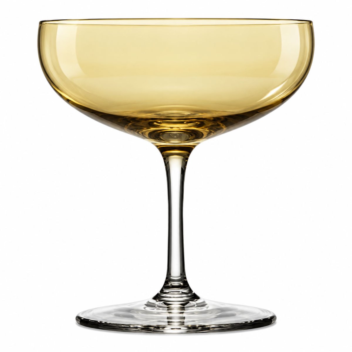 Magnor Happy Champagneglas Gul Coupe 28 cl