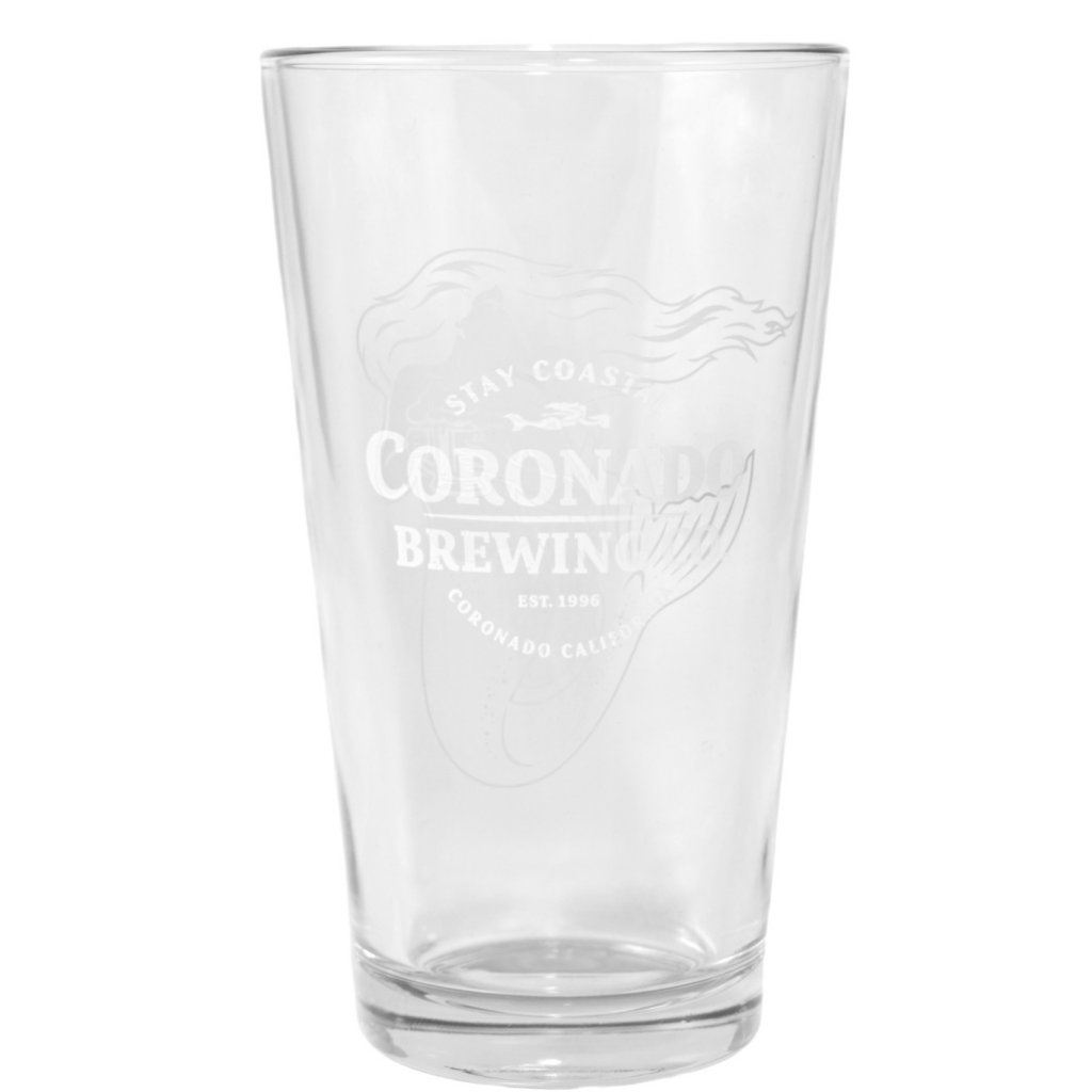 Coronado Brewing ölglas