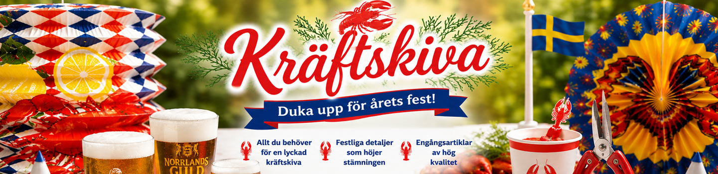 Allt till kräftskivan finner du på på Barshopen