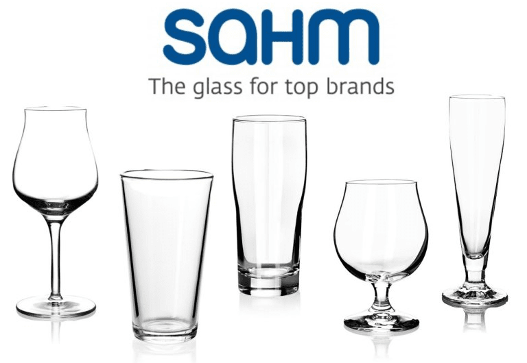 Stora volymer eller glas med egen logotyp på Barshopen